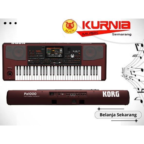 Keyboard KORG PA 1000 / PA1000 / PA-1000 Garansi Resmi