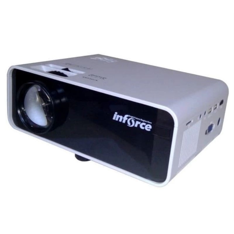 Mini LCD Proyektor INFORCE Mini AN-10 White/Black Semarang