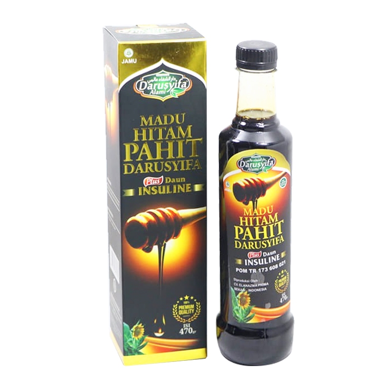 Madu Hitam Pahit Insuline Darusyifa