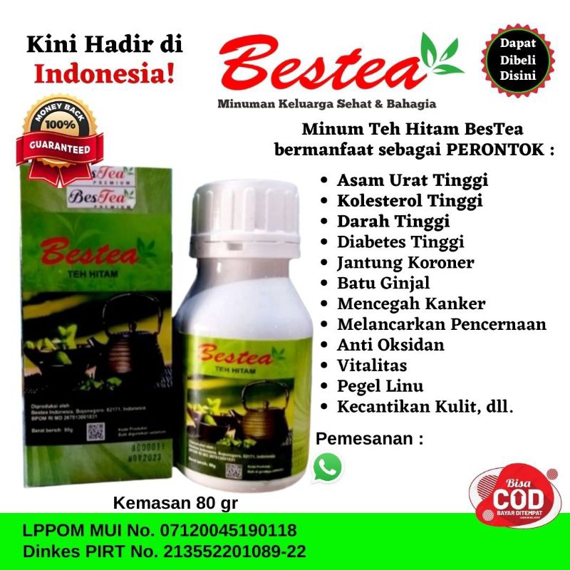 

Teh Hitam BESTEA 80 gr