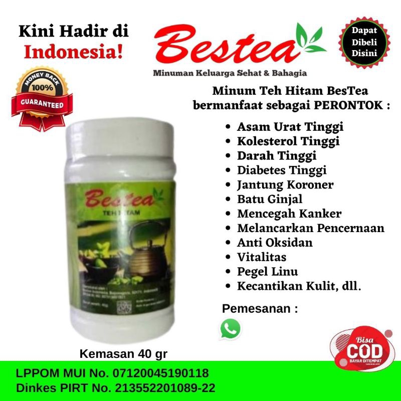 

Teh Hitam BESTEA 40 gr