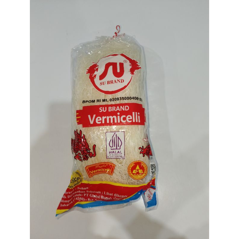 

SU BRAND VERMICELLI 500 GR