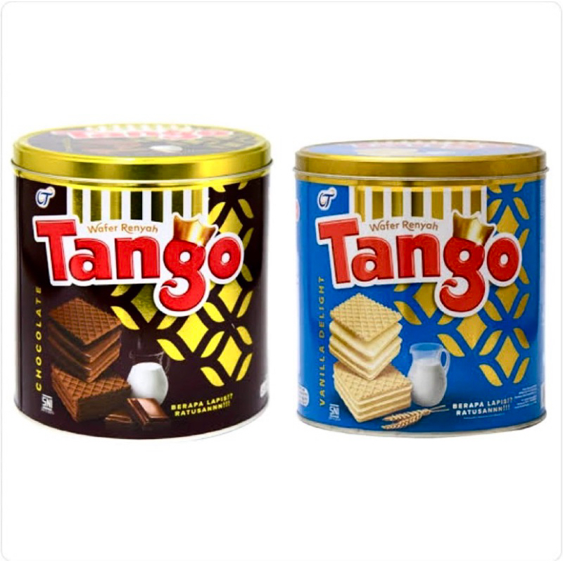 

TANGO WAFER KALENG 300 GR COKLAT & VANILA EXPIRED DATE 2025