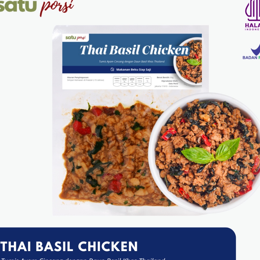 

PROMO MURAH Satu Porsi Thai Basil Chicken