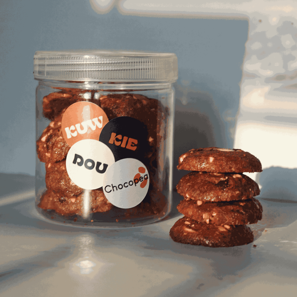 

Chocopea | Chocolate Peanut Cookies | Mini Cookies