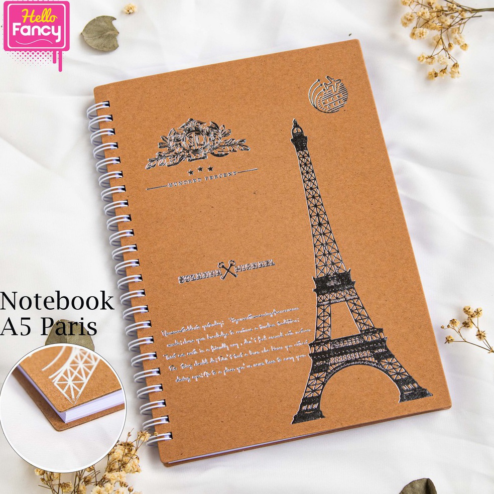 

Big Sale Premium Ntebk Paris A5 Metalli 8 Lembar Ntebk Line 22T115A5 GIS