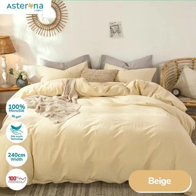 Sprei polos beige sprei hotel murah anti geser sprei set ukuran dan tinggi lengkap  sprei seprai spr