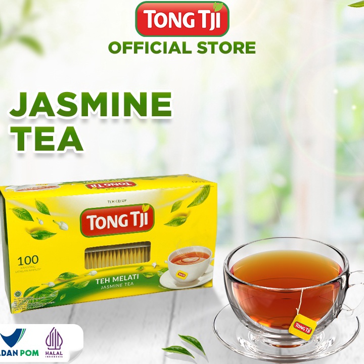 

Tong Tji Jasmine Tea Teh Celup Dgn Amplop 1 pack 2 gr x 1 teabags