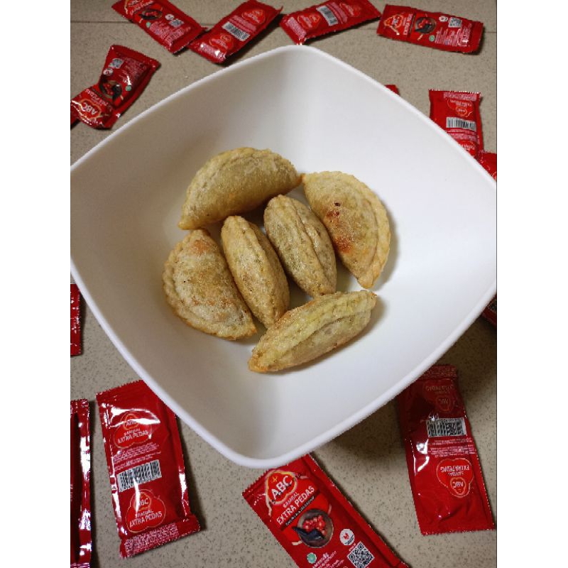 

(6 Pcs/PACK) Cireng isi ayam suwir Mercon