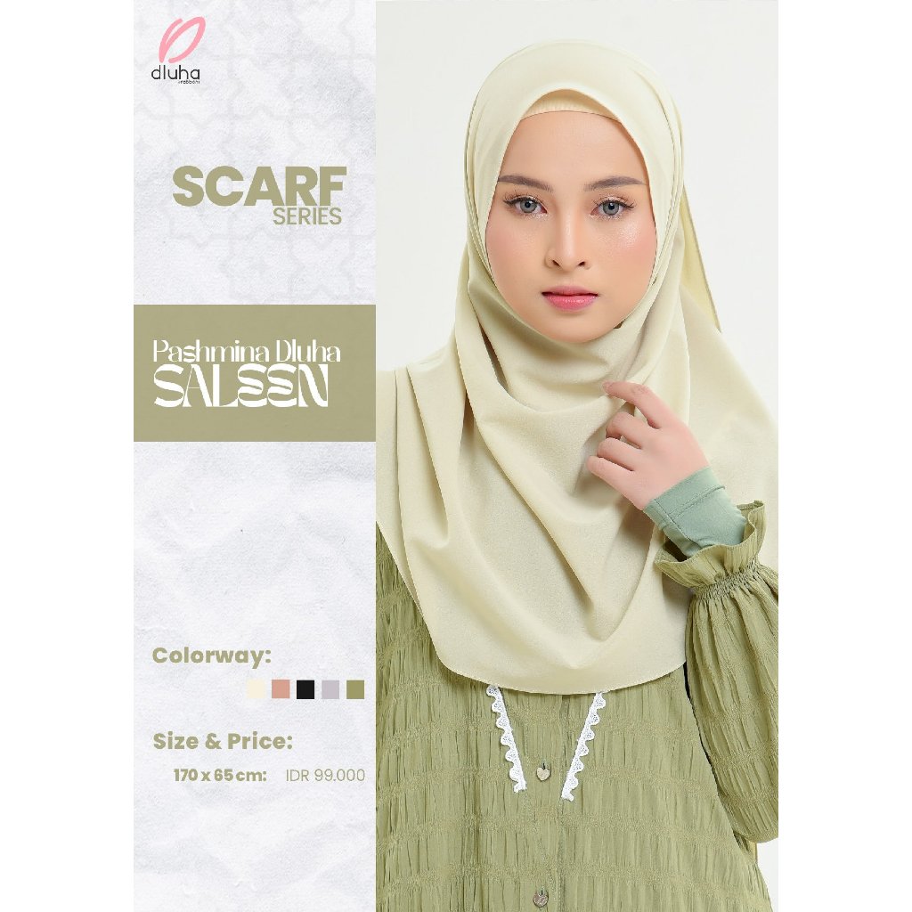 DLUHA IS RABBANI ORI PASHMINA DLUHA SALEEN TERBARU