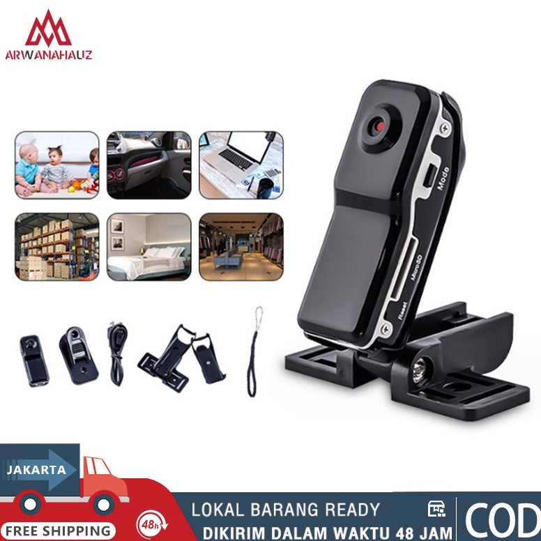 Sale Terbatas Camera mini MD8  Spy Camera Recorder Thumb Mini DV DVR Mini DV  Kamera Pengintai Digit