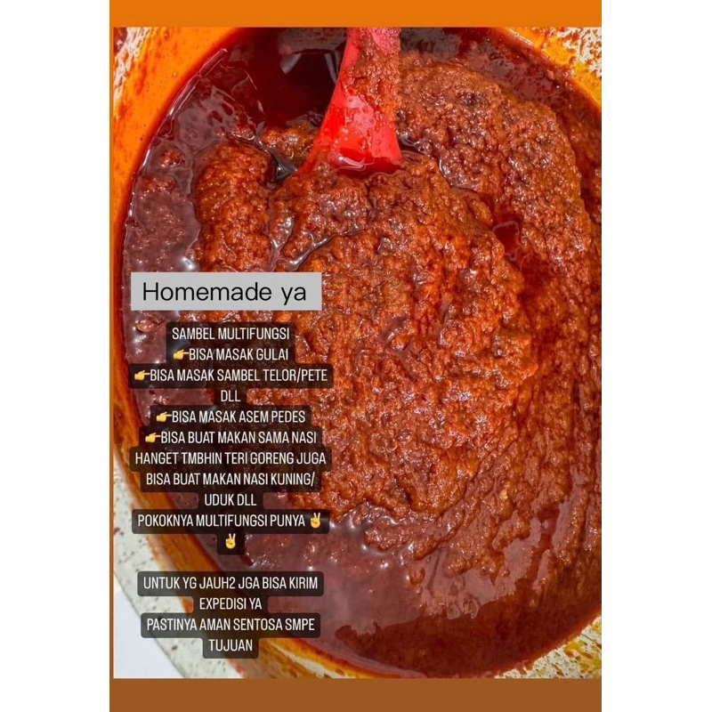 

Sambal MultiFungsi Homemade