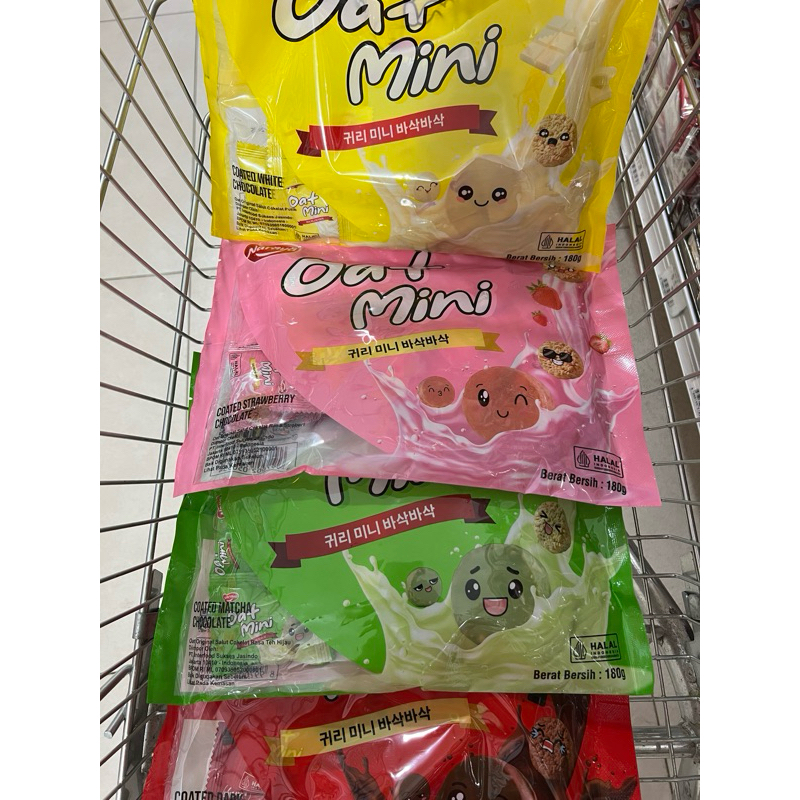 

NARAYA OAT MINI OAT CHOCO COATED KEMASAN BAG 180GR