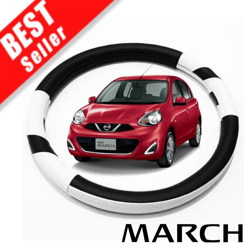 Cover Stir Mobil Nissan March Sarung Setir Mobil Nissan March Pelindung Steer Mobil Nissan March
