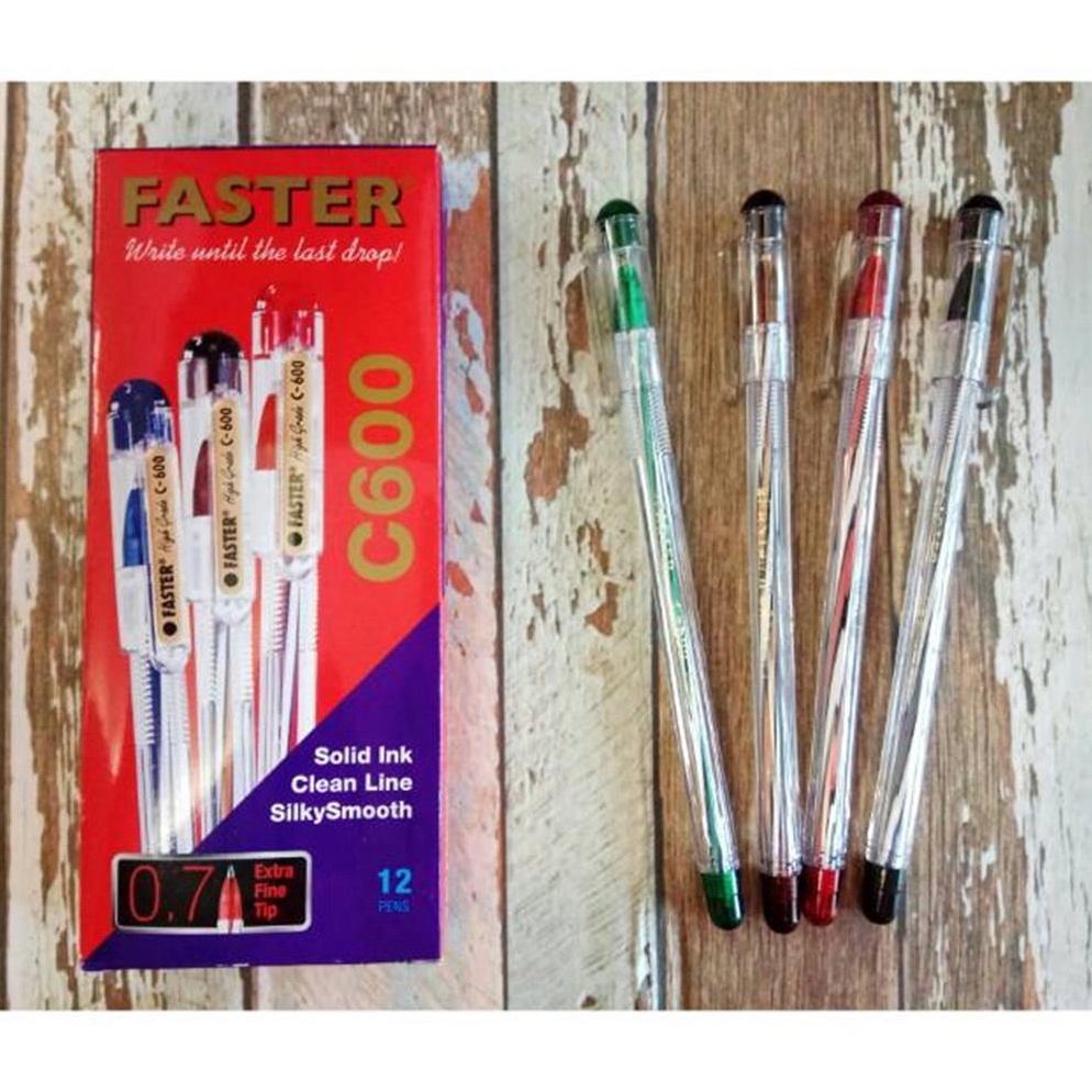 

TBB767 flashsale D Pulpen Faster C6 12 pcs