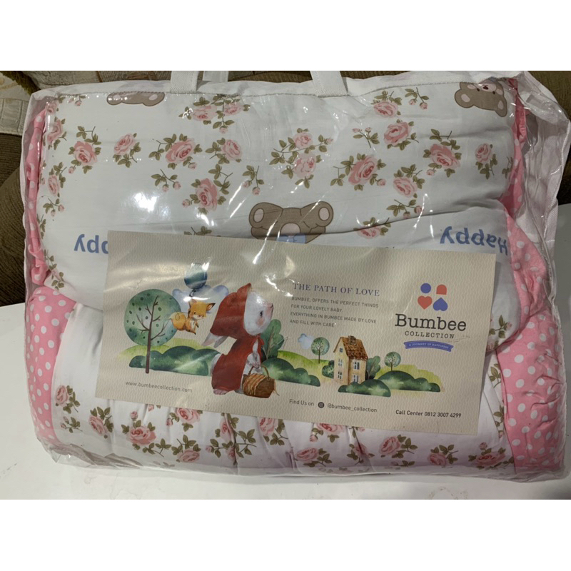 Bumbee collection set bantal guling no bed no cover