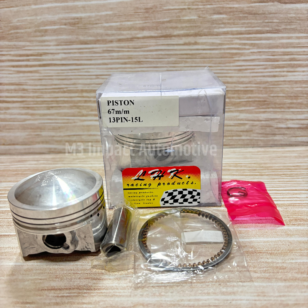 piston LHK seher kit set pen 13 pin 13 ukuran 67mm ORIGINAL LHK THAILAND BOSKUHHH.