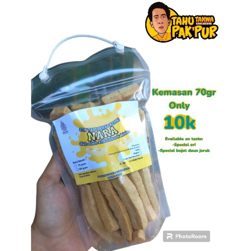 

STIK TAHU "NARA" 70gr Khas Kediri|Termurah|STIK TAHU KEKINIAN|BUMBU BOJOT|stik tahu bumbu bojot