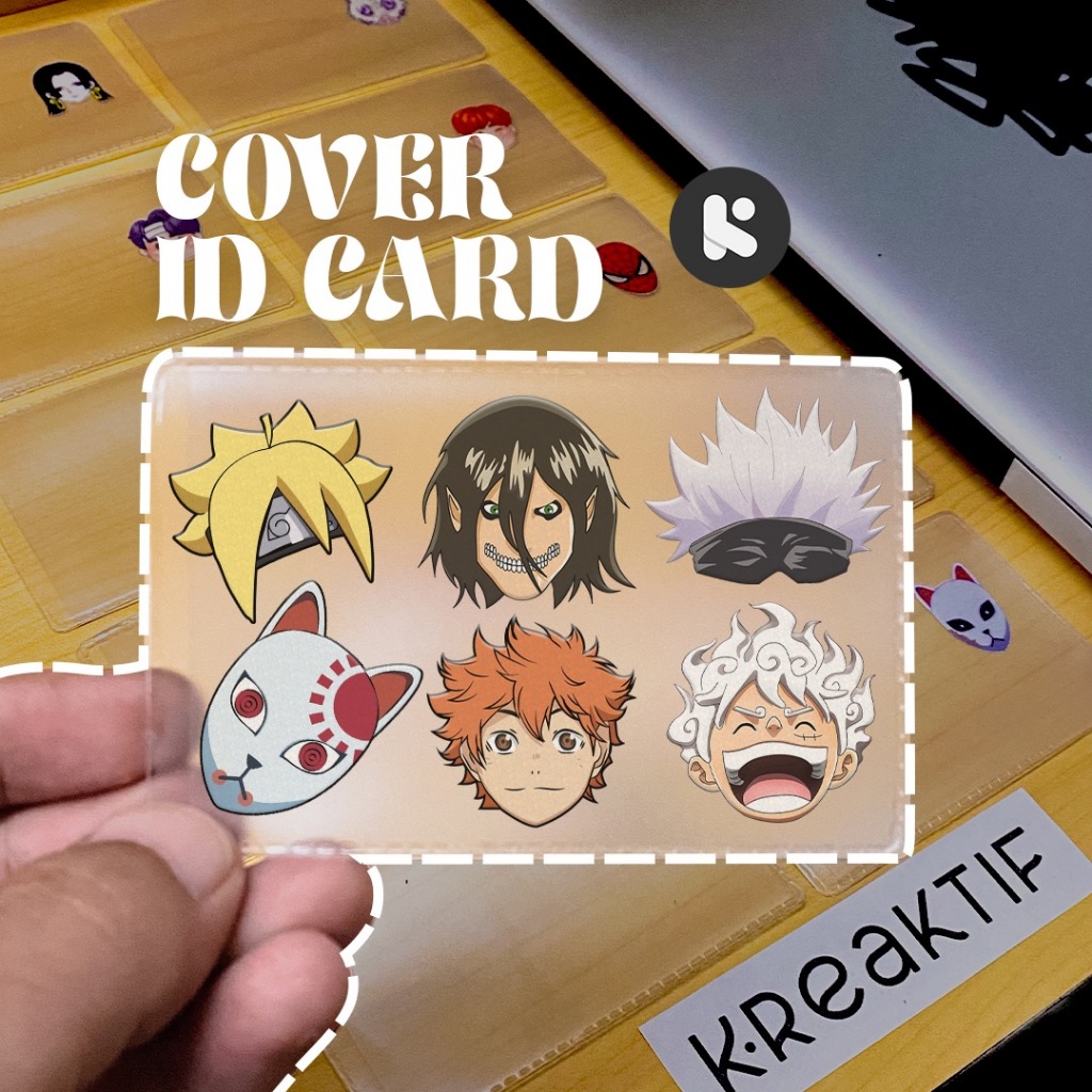 

Cover KTP ID CARD - Pelindung Sampul Kartu Identitas ID Card SIM Anime K-Pop Lucu Unik Anti Gores
