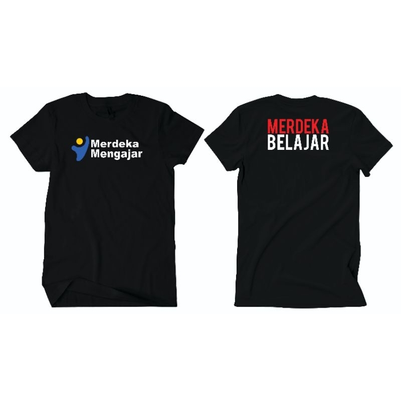 Kaos Merdeka Mengajar / Baju Pendidikan Merdeka Belajar