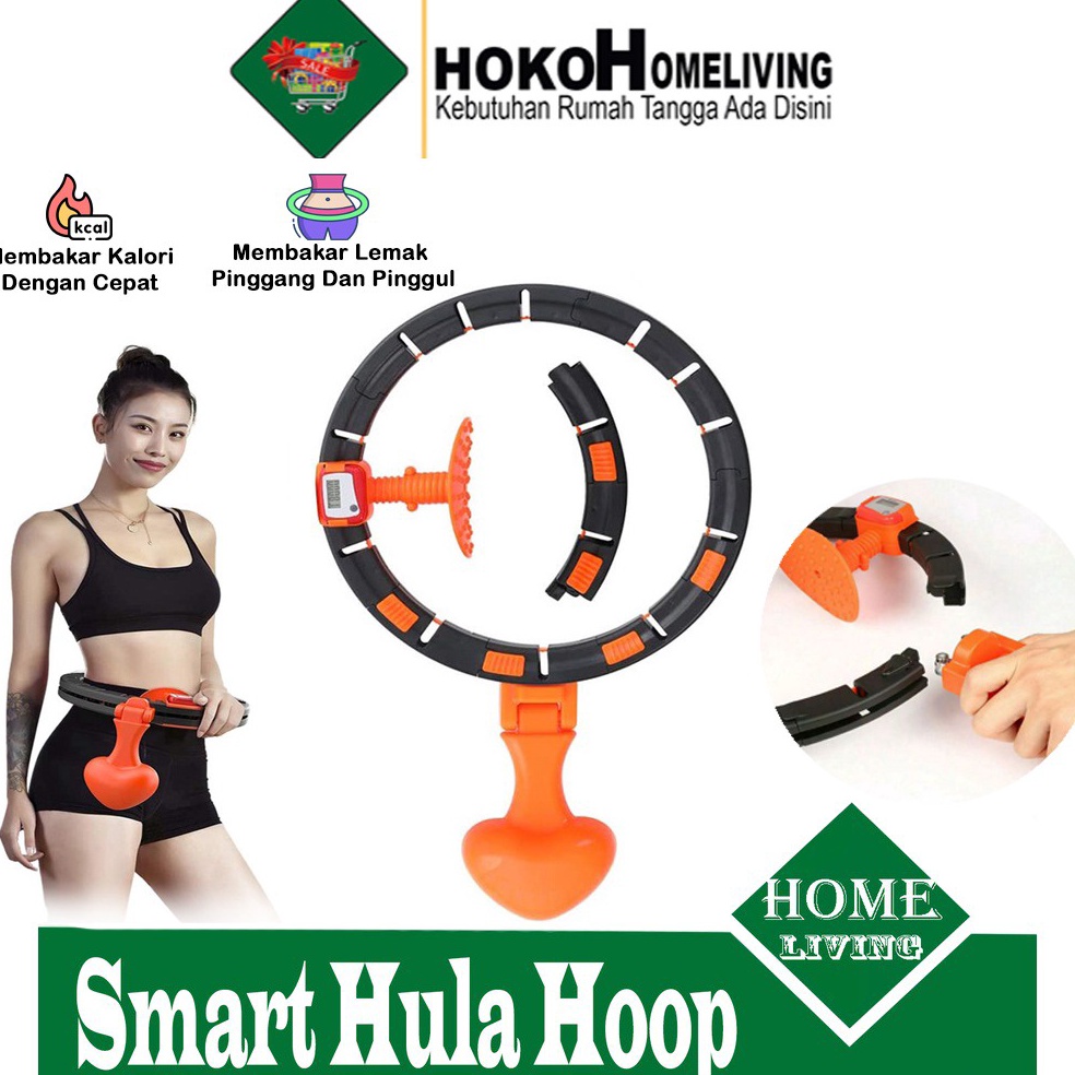 stok baru HOKO Smart Hula Hoop  Hula Hoop Ring  Hula Hoop