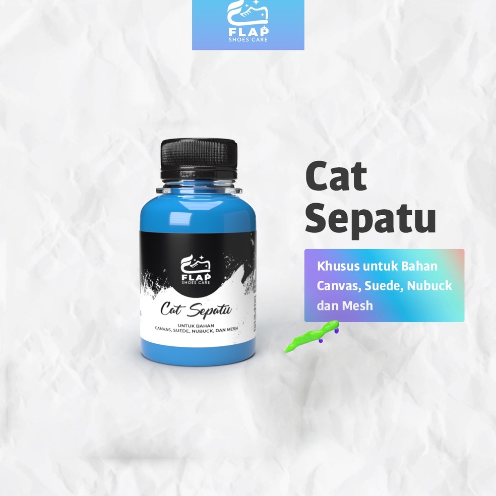 Kejutan disini Flap Shoes Care  Cat Sepatu Kanvas Permanen