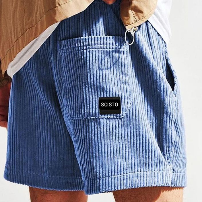 Dijamin Ori SCISTO  Celana pendek corduroy pria Boardshort corduroy pria size jumbo