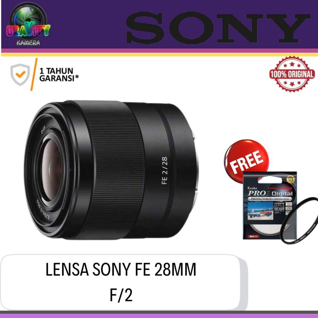 LENSA SONY FE 28MM F2 / SONY FE 28MM F2