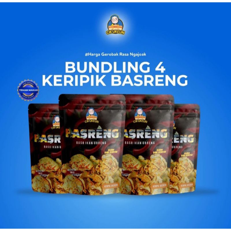 

BASRENG PEDAS BULAT - DAUN JERUK - SNACK - RENYAH - GURI - CIK'EMAM X CIK'UKEUM