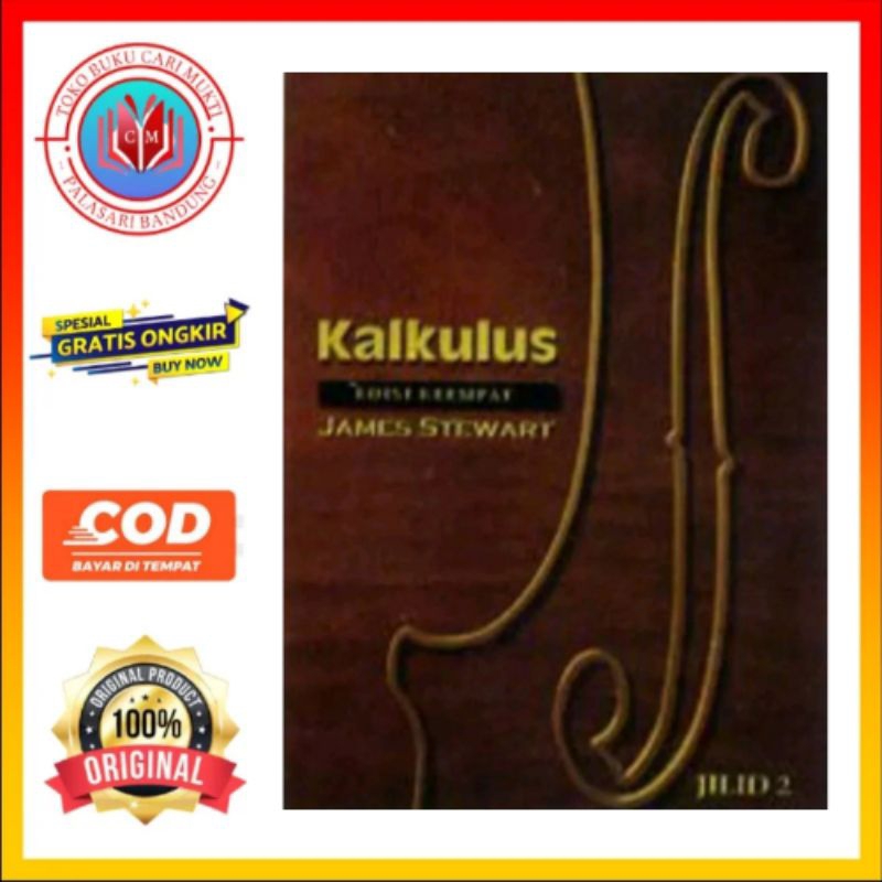 Erlangga Buku Kalkulus Jilid 2 Edisi 4 James Stewart Buku Buku Original