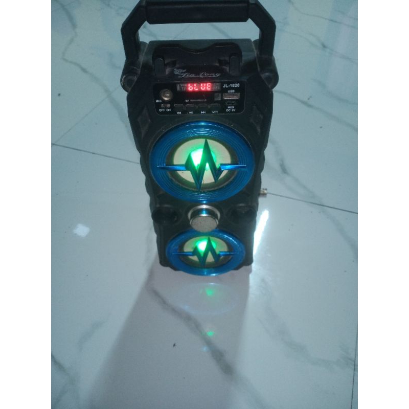 Speaker Jin Long JL-1828 Mp3 + Bluetooth bisa untuk Karaoke