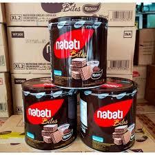 

Nabati Wafer Bites Coklat Kaleng 287 gr