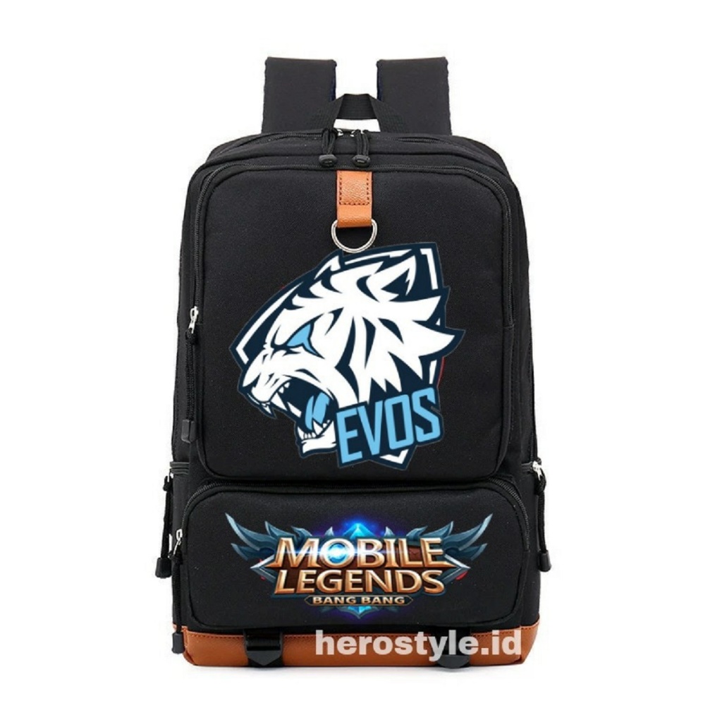 Tas Ransel Sekolah Anak Laki Backpack SD SMP Evos Mobile Legend