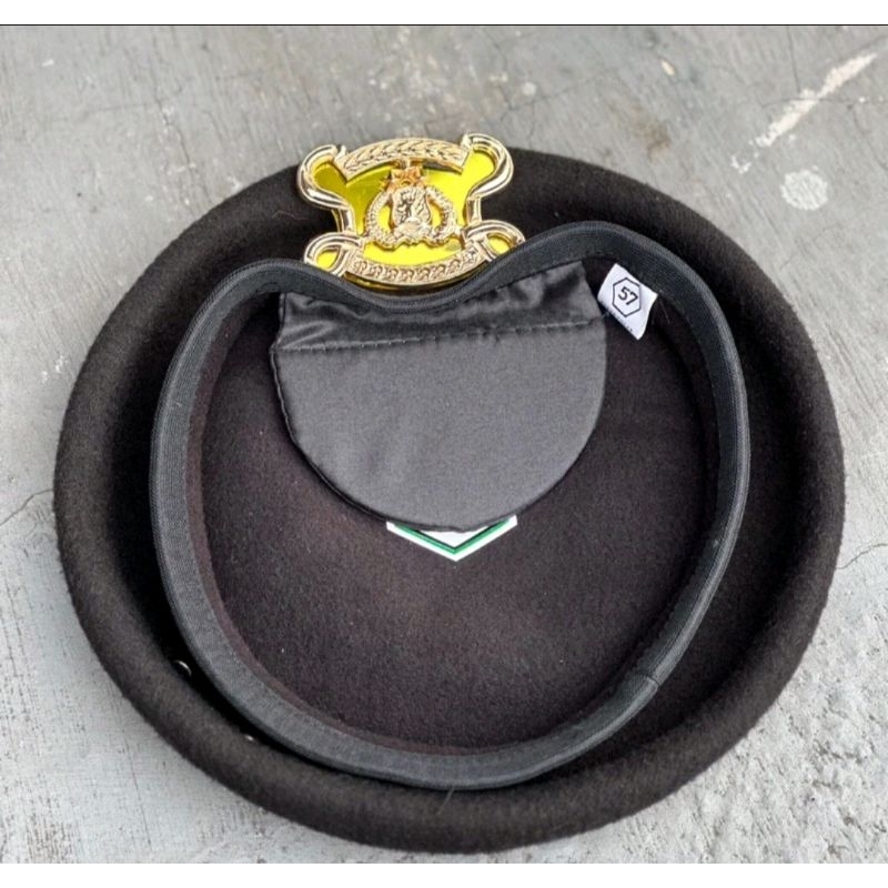 BARET CAMEL POLRI*#PREMIUM CAMEL ORIGINAL.*#warna coklat kehitaman