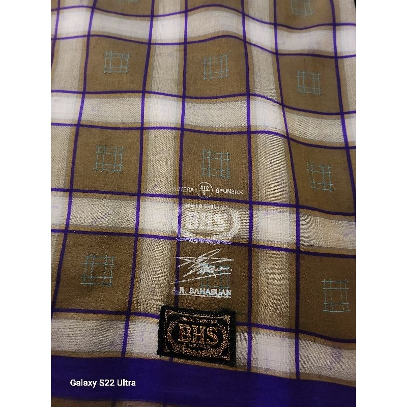 BHS FULL  SUTRA  BENANG 210/2 MOTIF TKB SEKEN