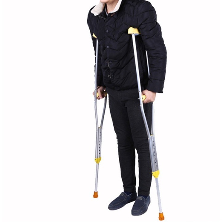 LUCKY 2024 - Tongkat  PENOPANG KAKI 007 / BISA DUDUK DAN  PENOPANG JALAN ORANG TUA / Tongkat Duduk /