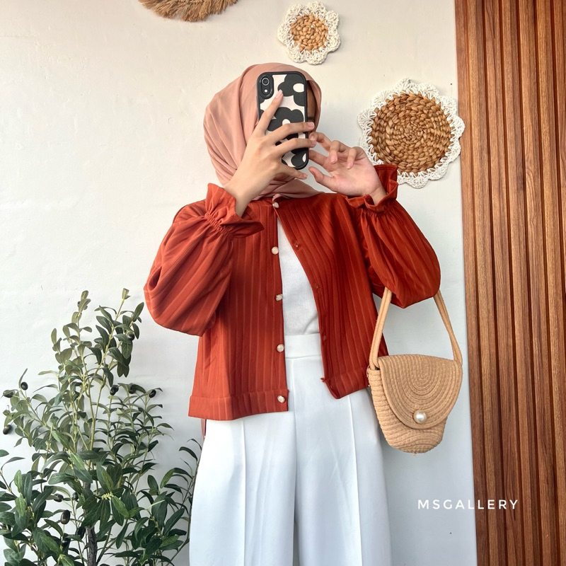 Cardigan Knit Rajut Premium / Cardigan Rajut Crop