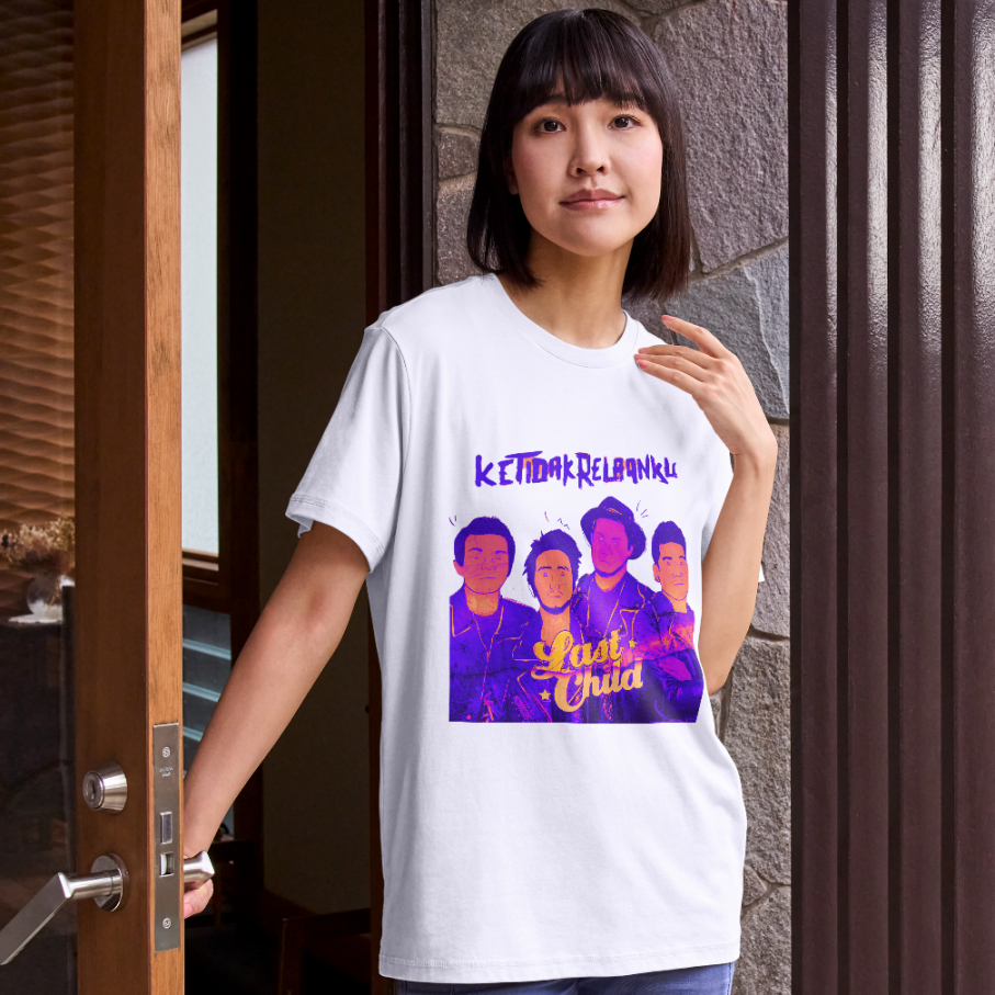 Kaos Band Last Child Ketidakrelaanku Pria Wanita Distro Premium Katun Combed 24s
