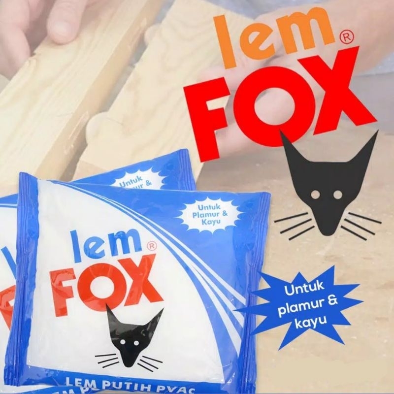 

Lem Fox 350 Gr / 400 Gr Bungkus