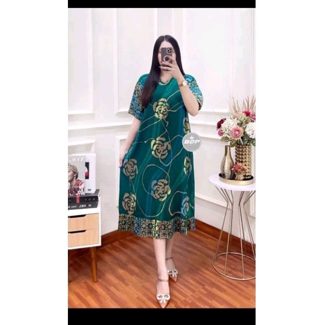 daster maura batik cap  daster adem daster batik