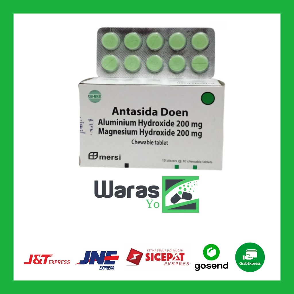 [WS] ANTASIDA DOEN MERSI FARMA STRIP 10 TABLET / ANTASIDA DOEN TABLET MERSI