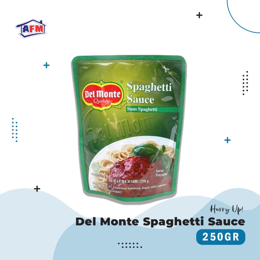 

Delmonte Saus Spaghetti 250 gram