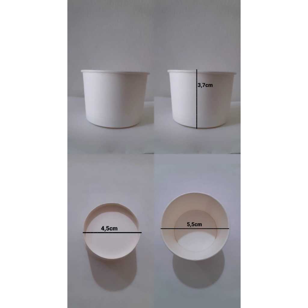 Paper Cup 2 Oz Polos / Gelas Kertas Minuman 2 Oz