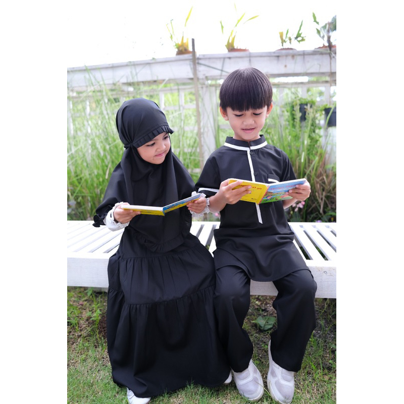 READY STOCK Nadeem Koko annamlkids by atelier angelina baju muslim anak laki laki set celana, baju m