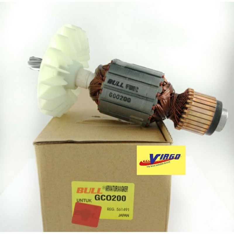 BULL ARMATURE GCO 200 / GCO 220 ANGKER MESIN POTONG BESI CUT OFF BOSCH GCO200 / GCO220