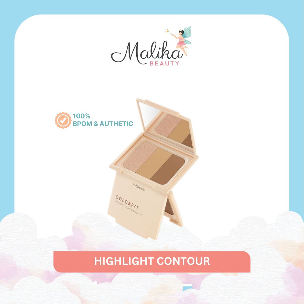 Malika Beauty | WARDAH Colorfit Highlight Contour | Highlighter | Contour