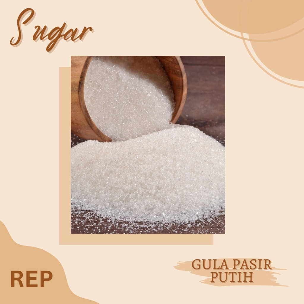 

SUGAR | GULA PASIR KILOAN | GULA PASIR PUTIH 500GR