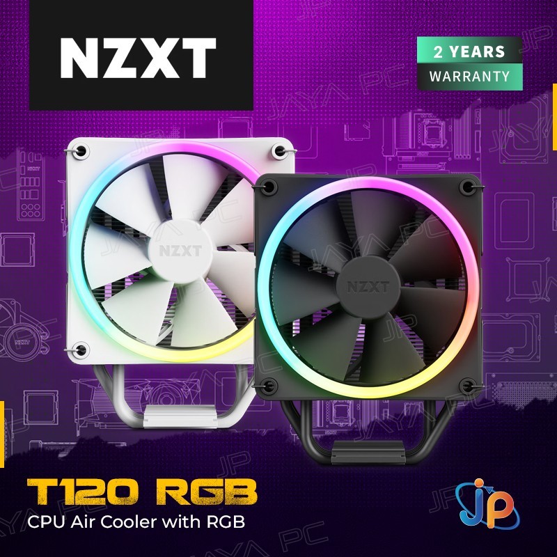 NZXT T120 RGB CPU Air Cooler Fan