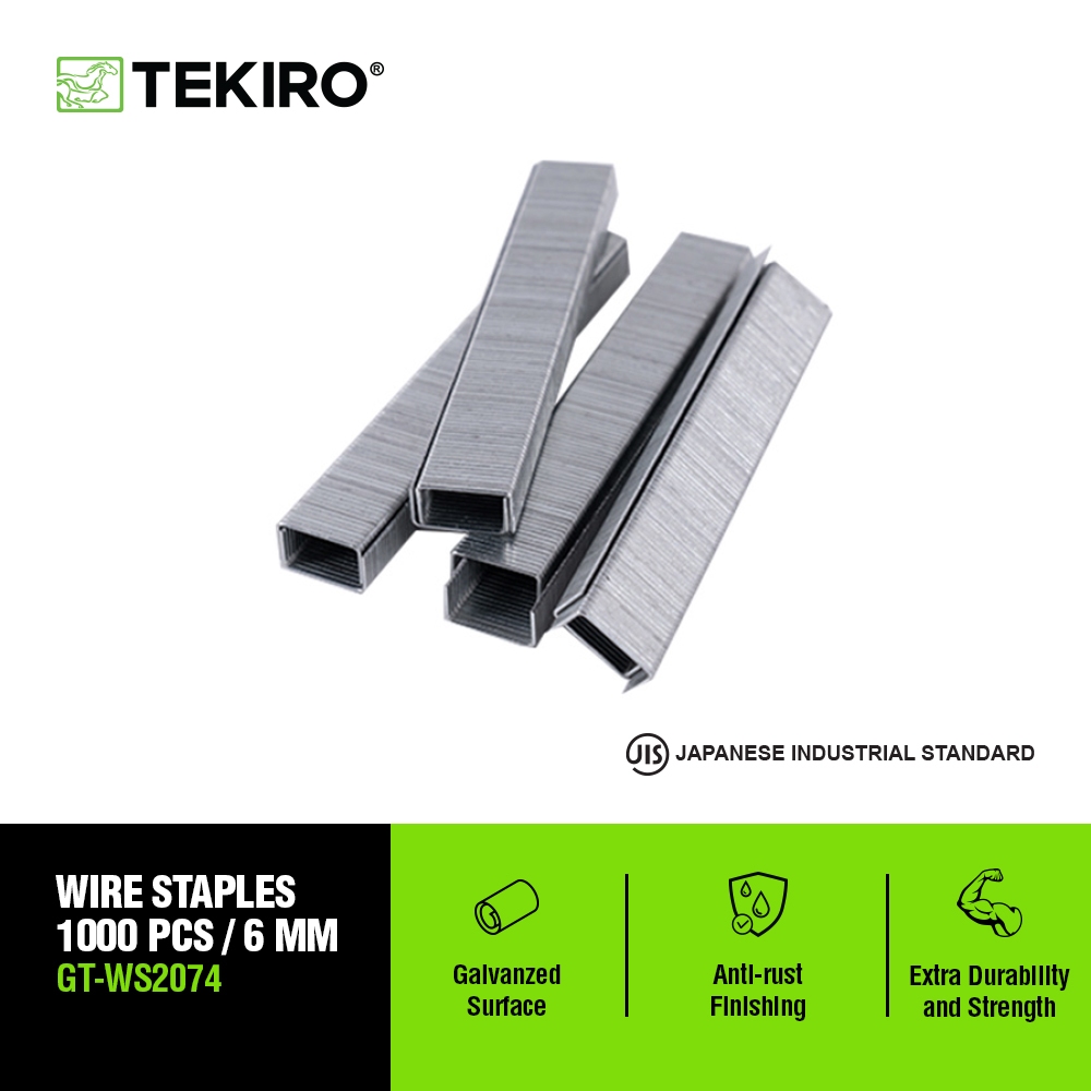 

TKR ISI STAPLES GUN 53 / 6 MM / WIRE STAPLES 53 / 6 MM / WIRE STAPLES