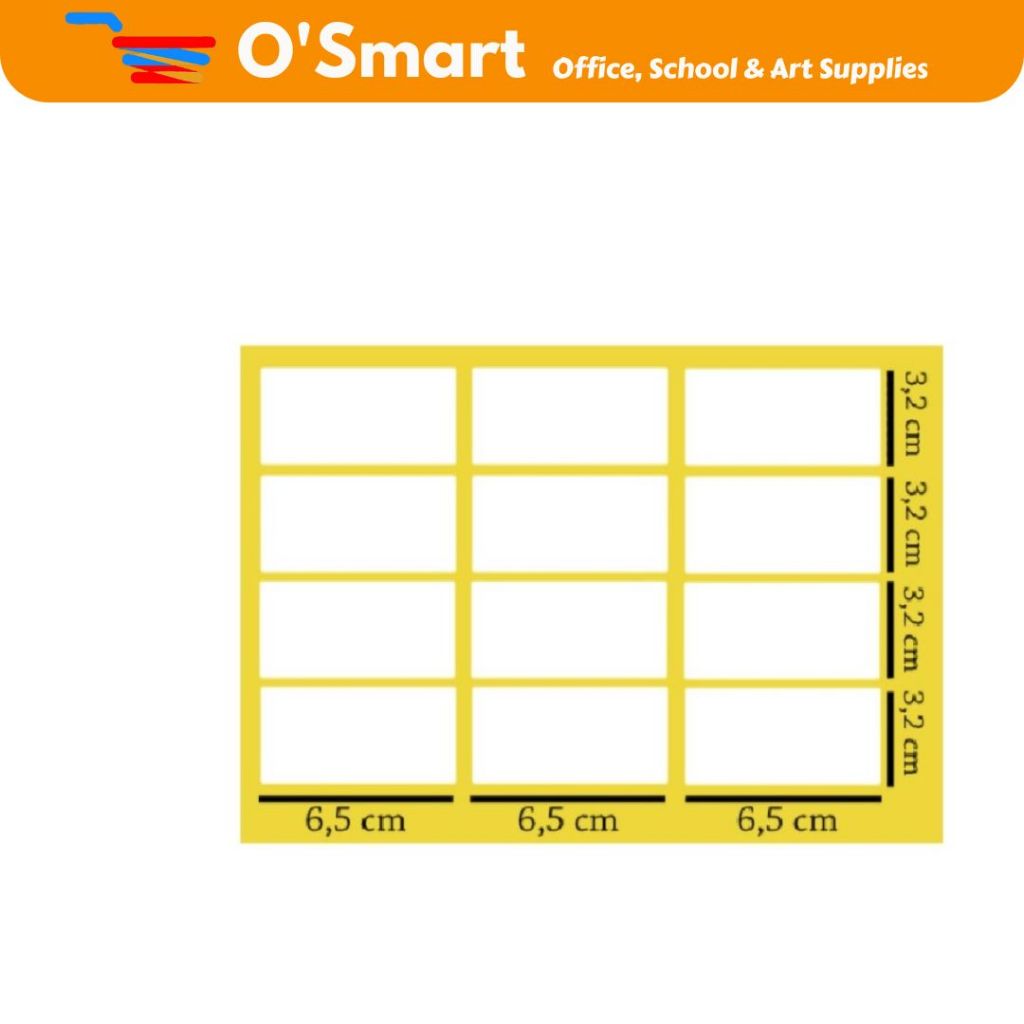 

CERMAT Label Stciker Undangan 103 (1 Pack Isi 7 lembar)